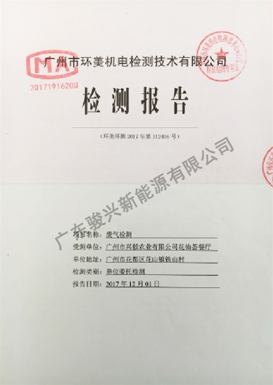 废气检测报告