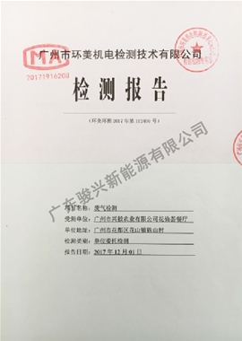 废气检测报告